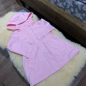 NWOT Girls Pink Layers Wind block Jacket